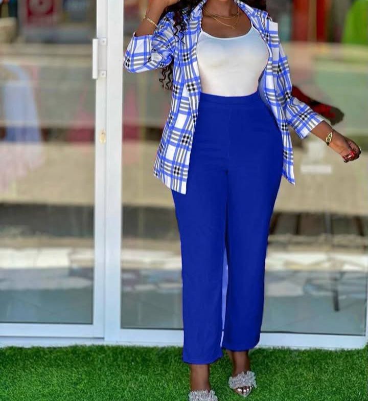 BEAUTIFUL THREE PIECE OUTFIT FOR LADIES