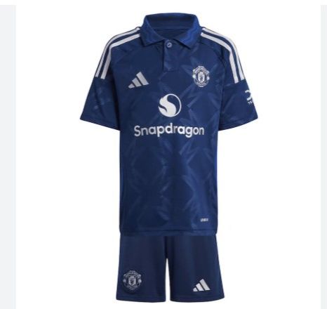 KIDS 2024/25 MANCHESTER UNITED JERSEY AND A PAIR OF SHORTS, UNISEX