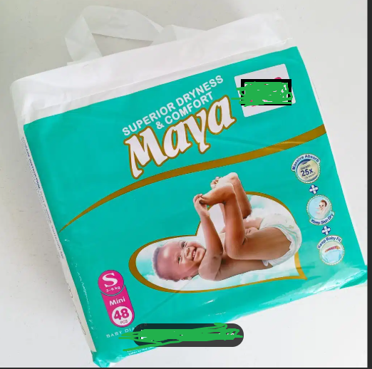 MAYA BABY DIAPERS. SUPER DRY AND SOFT FOR YOUR BABY