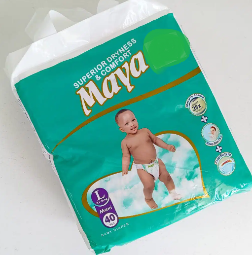 MAYA BABY DIAPERS. SUPER DRY AND SOFT FOR YOUR BABY
