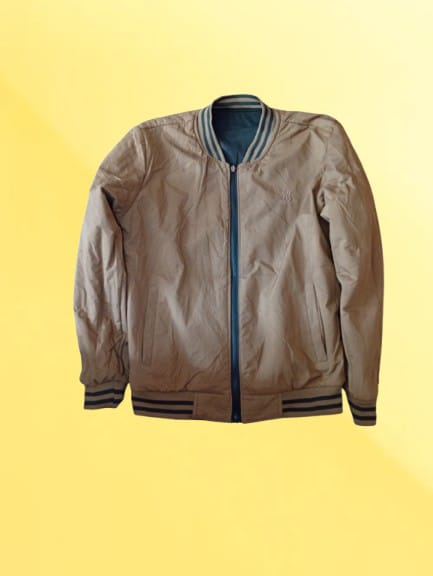 men's reversible bomber jacket