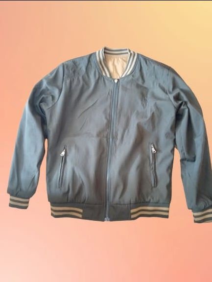 men's reversible bomber jacket