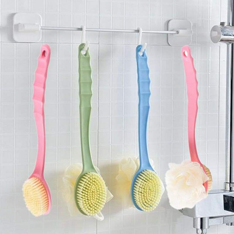 Soft bristles Back Scrubber Toddler Faucet Extension Bath Scrubber Shower Bath Body Brush Back Brush Radiant Skin After Shower Patriotic Headband Women Scrubbers Long Handle