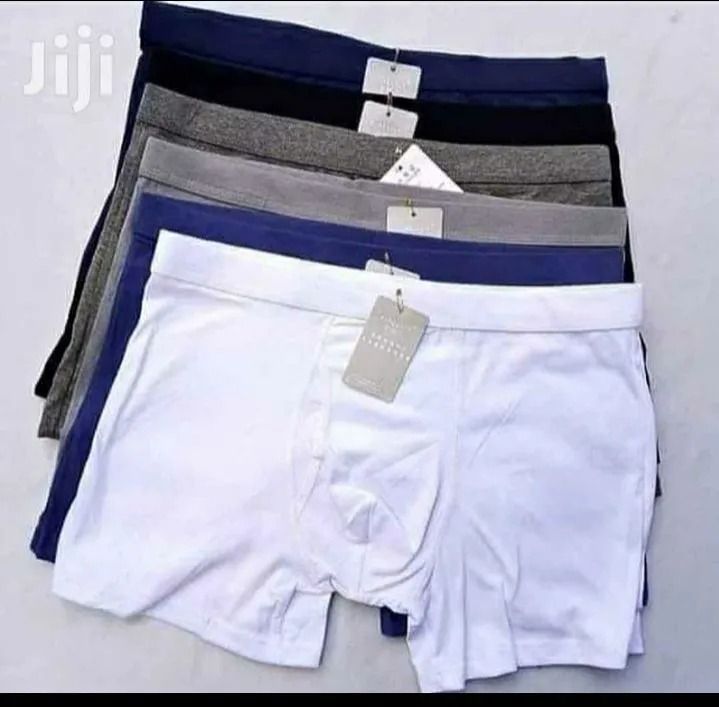 6Pcs Best Quality100% Cotton Plain Assorted Colors Men's Boxers Comfortable Men Underwear