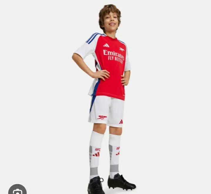 New Season Arsenal Kids Jersey 24/25 Season Authentic Jersey and a pair of Shorts