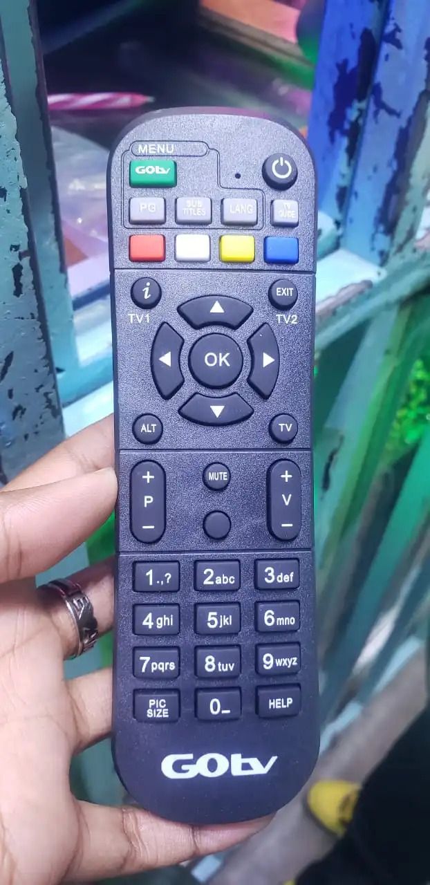 GoTv New Model Remote Control, Compatible with Old and New Decorders