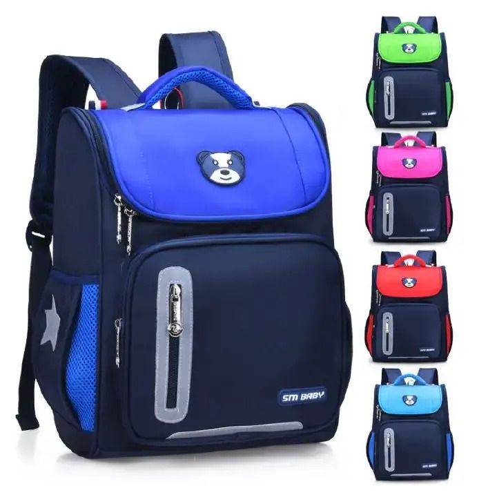 BIG WATERPROOF SM BABY SCHOOL BAG Big size Stylish school bags for Boys & Girls Popular Design Children Backpack
