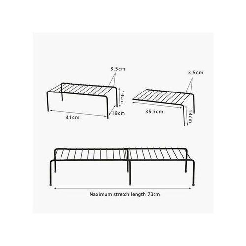 🪸New arrival 🩷 ♦️Strong Retracting Extending metallic shelf (shelf raiser)