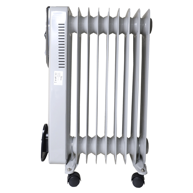 Venus Oil heater HY-C5-9. Has an oil-filled radiator. Thermostat, 360 rollen. 9100 watts
