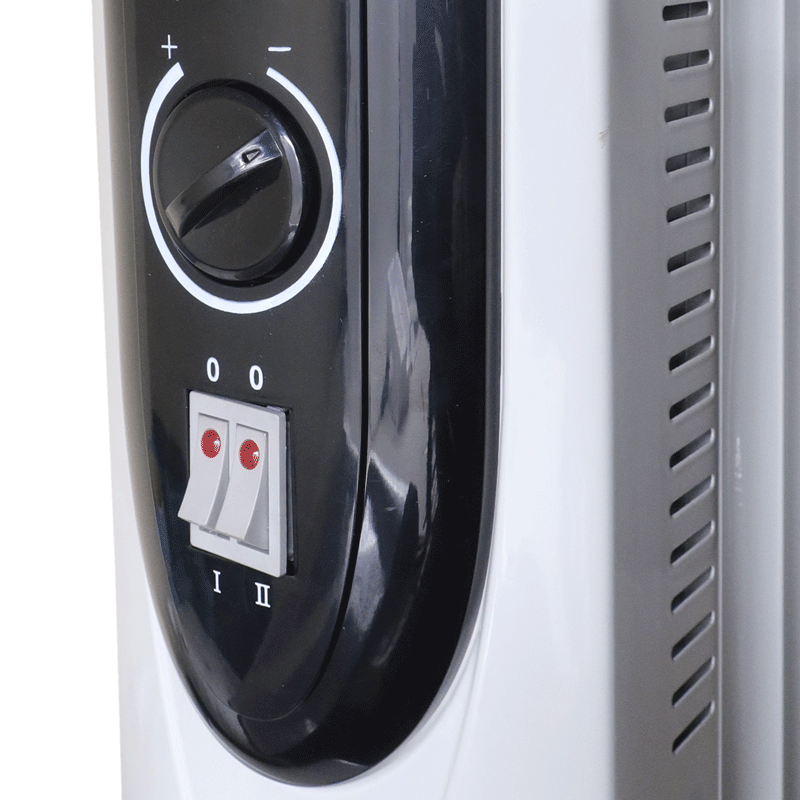 Venus Oil heater HY-C5-9. Has an oil-filled radiator. Thermostat, 360 rollen. 9100 watts