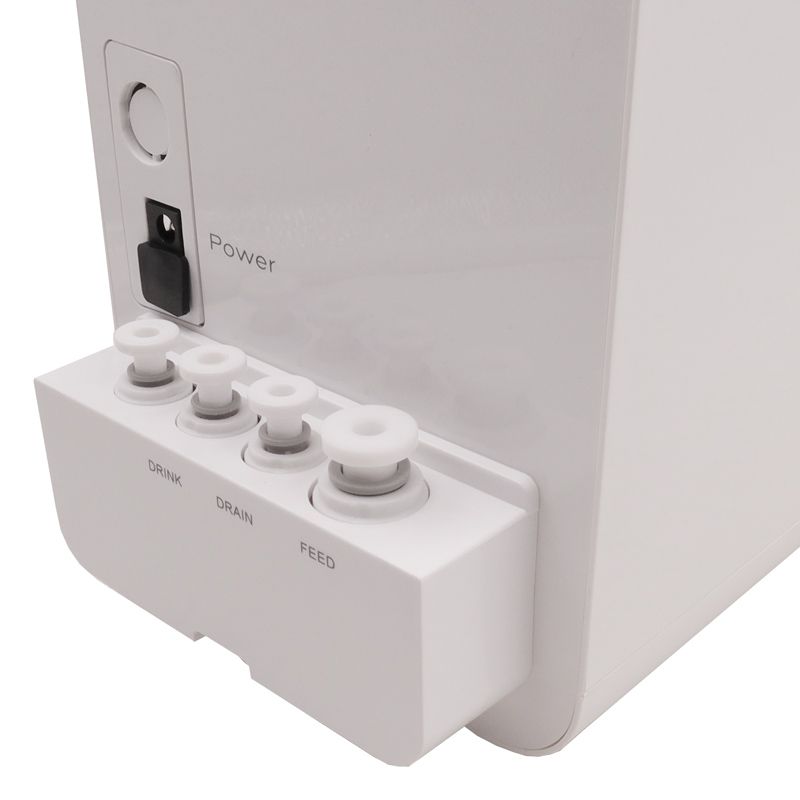 VENUS WATER PURIFIER WHITE Stored under the sink to filter flowing out of the tap. 80 watts. 600 GALLON FLOW