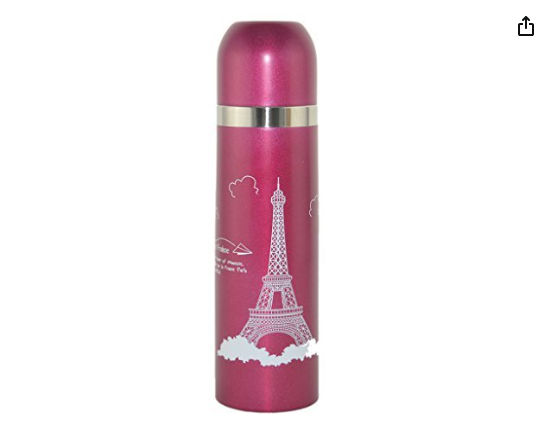 Best quality 500ML Metallic Thermos Vacuum Flask ; Water Bottle: