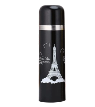 Best quality 500ML Metallic Thermos Vacuum Flask ; Water Bottle: