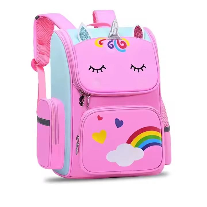 Back to school Waterproof Casual School Book Bag Large Capacity Cute Kids Backpack