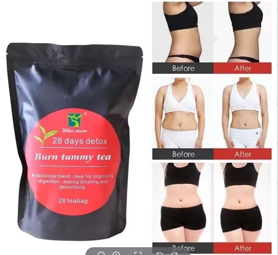 best Flat belly tea natural Fast Strong Lose Weight Slimming burn tummy tea 28 days detox with moringa