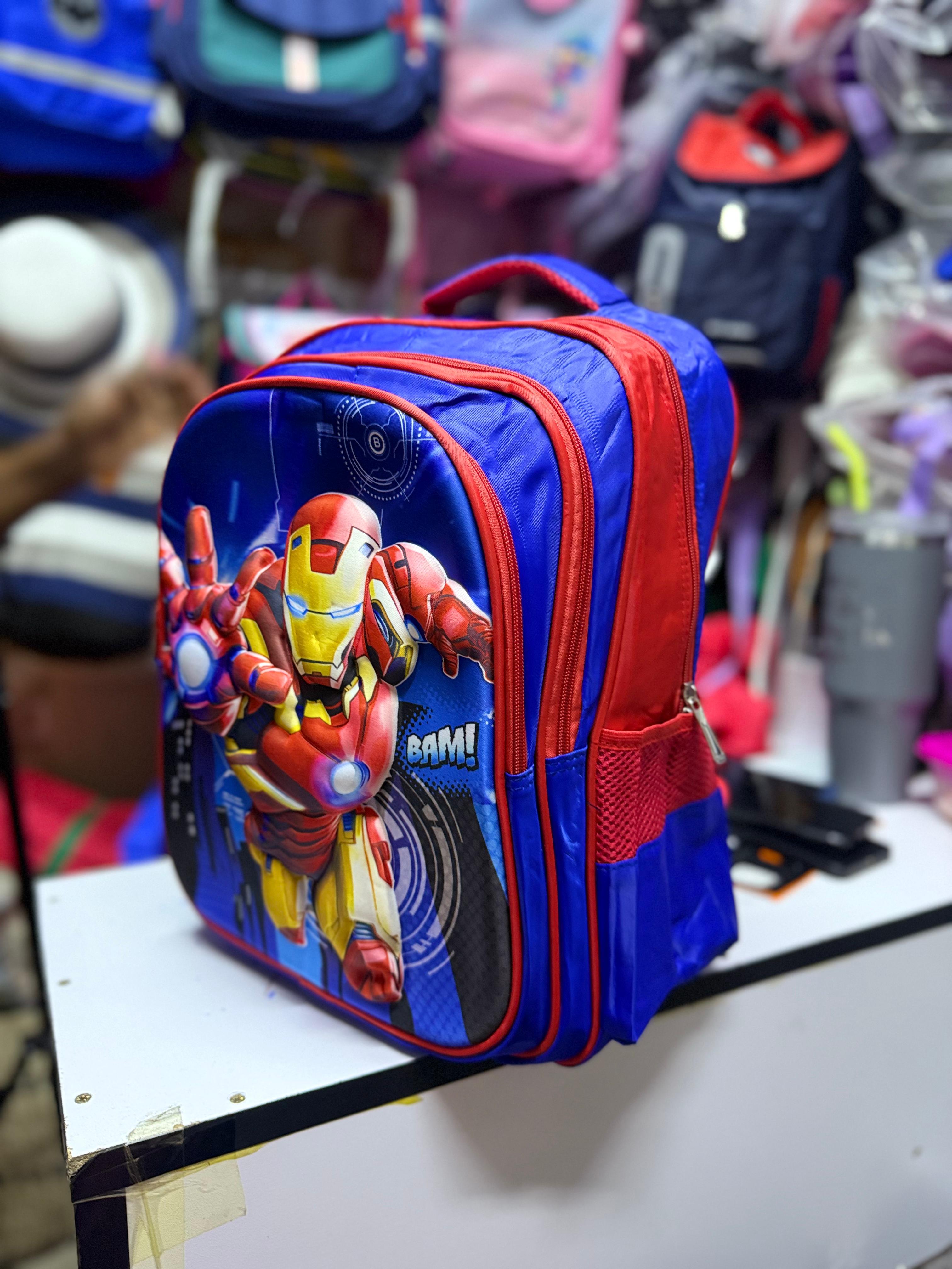 New stock alert !  large Cartoon themed school Bags (Boys) suit for Grade 1,2,3,4
