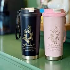 NEW ARRIVALS Best quality 600ml Metallic Thermos Vacuum Flask ; Water Bottle: Sports 600ml | 12hrs Hot-Cold | 2 Ways to Drink