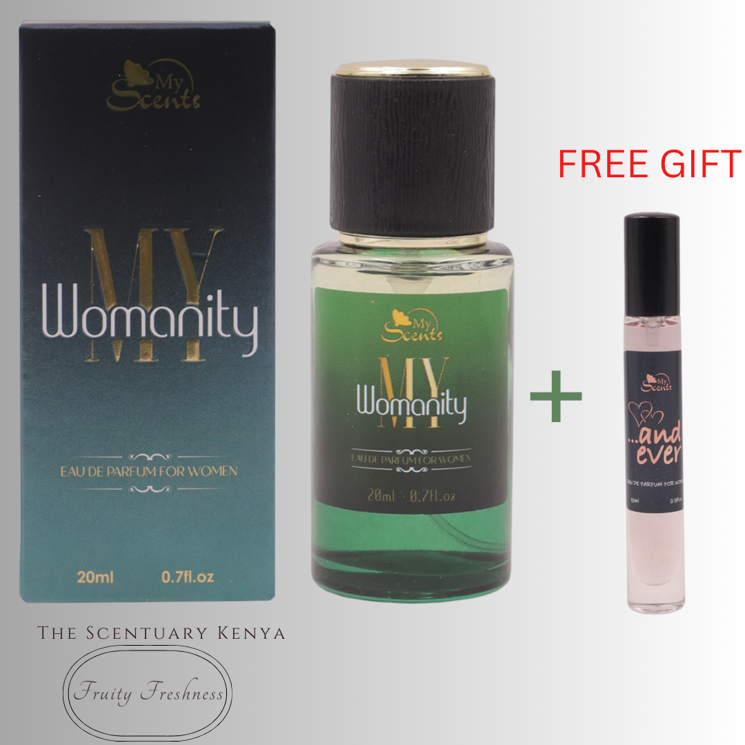 The Scentury Kenya My Womanity 20ml For Ladies PLUS A FREE GIFT Perfume Flowers Different Fragrance Women Parfum Long Lasting Business Deodorants Gifts For Ladies