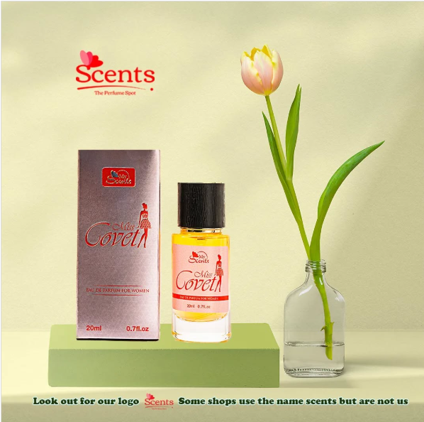 The Scentury Kenya 20ml Miss Covet Perfume, Perfumed Fragrance Lasting For Ladies Fresh And Light Fruity Bouquet Miss Covet