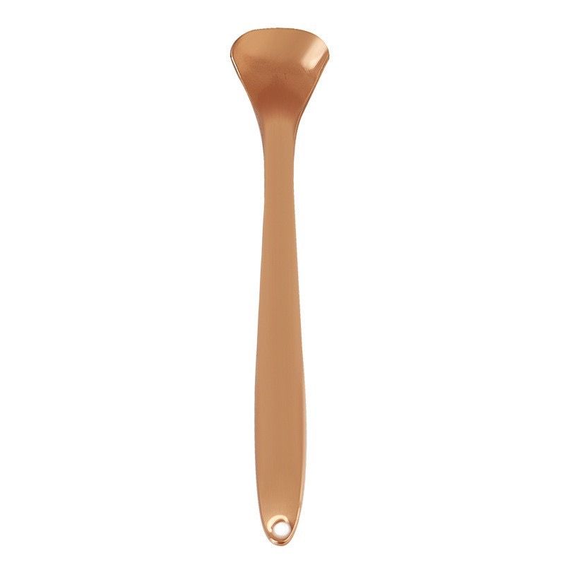 Tongue Scraper Tongue Cleaner for Adults - Professional Tongue Cleaning Tool to Reduce Bad Breath, Stainless Steel Tongue Scrapers (Rose Gold)