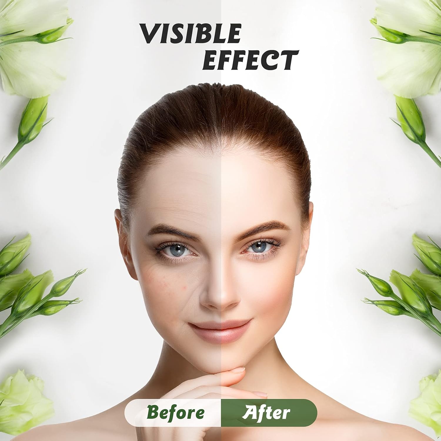 2pcs/set Jade Roller & Gua Sha Set, Face Roller,  Anti-Aging Facial Roller, Natural Green Jade Beauty Massager Tool, Skin Care Tool for Face, Neck, Eye to Reduce Wrinkles and Relax Body Muscles
﻿