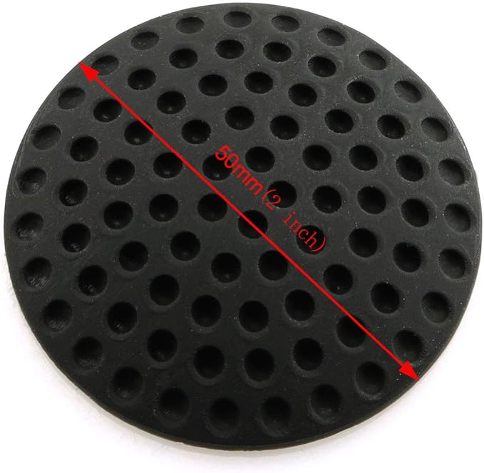 Wall Protectors Door Handle Bumpers Buffer Guard Doorknob Rubber Self Adhesive Silencer Crash Pad for Home Office Doorstop Door Stopper