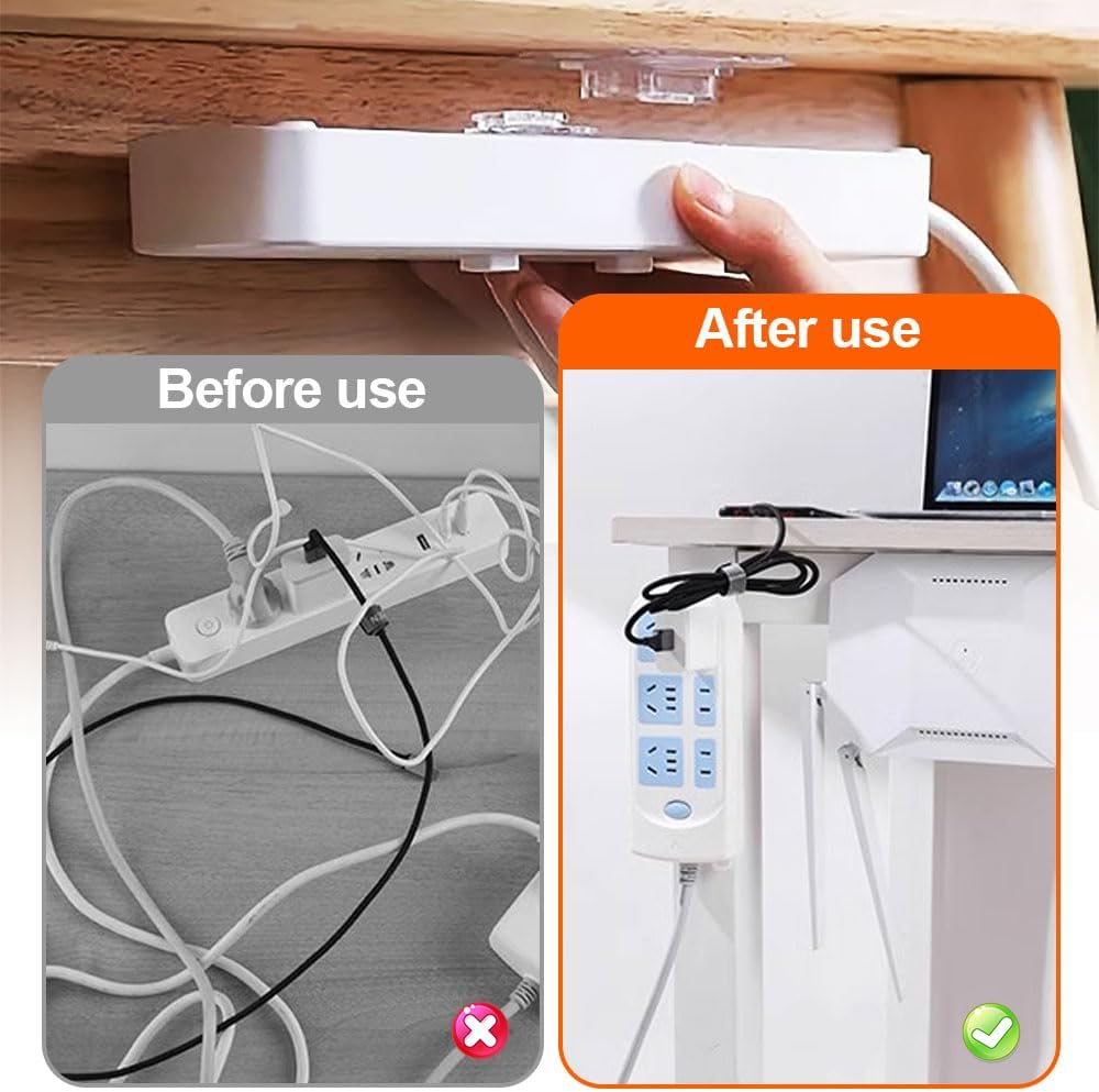 Wall Hooks,Self Adhesive Hooks - 2 / 4 / 8 /10 pairs Wall Hooks Double-Sided Adhesive Hanger Strong Transparent Hooks Suction Cup Sucker Wall Storage Holder for Kitchen Bathroo
