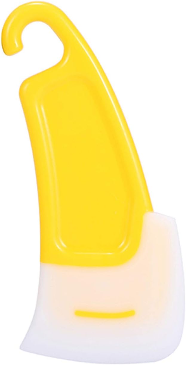 Silicone Pan Cleaning Scraper,Cleaning Bowl Scraper Dish Scraper for Kitchen Non-stick Plastic Pot Scraper Tool for Pans Pots
