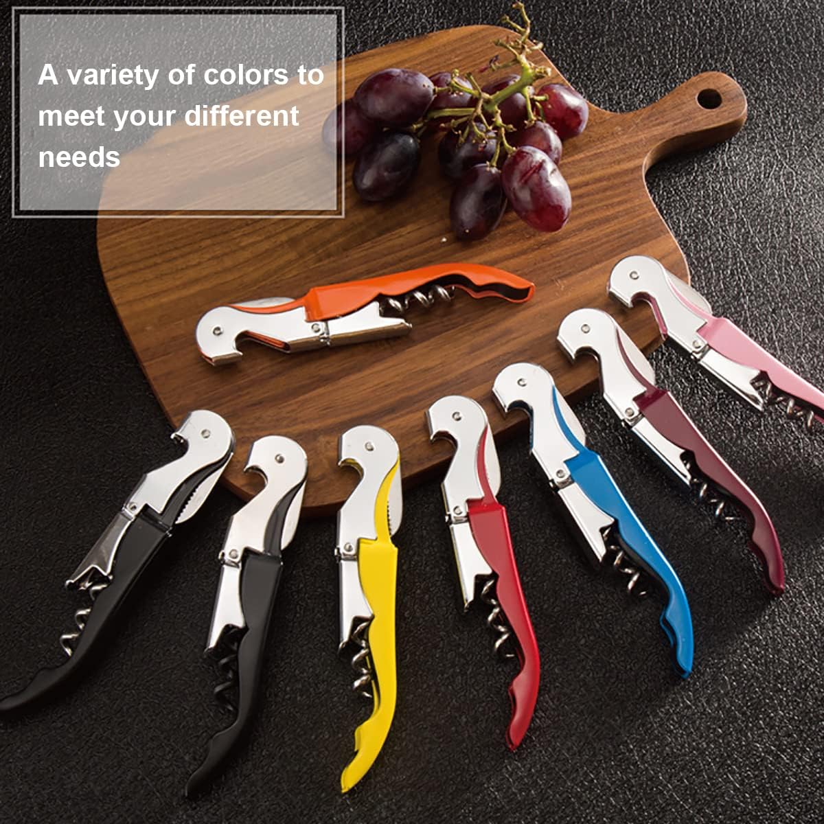 Chef Craft Select Waiters Corkscrew with Foil Cutter and Bottle Opener, 5 inches in Length, Stainless Steel