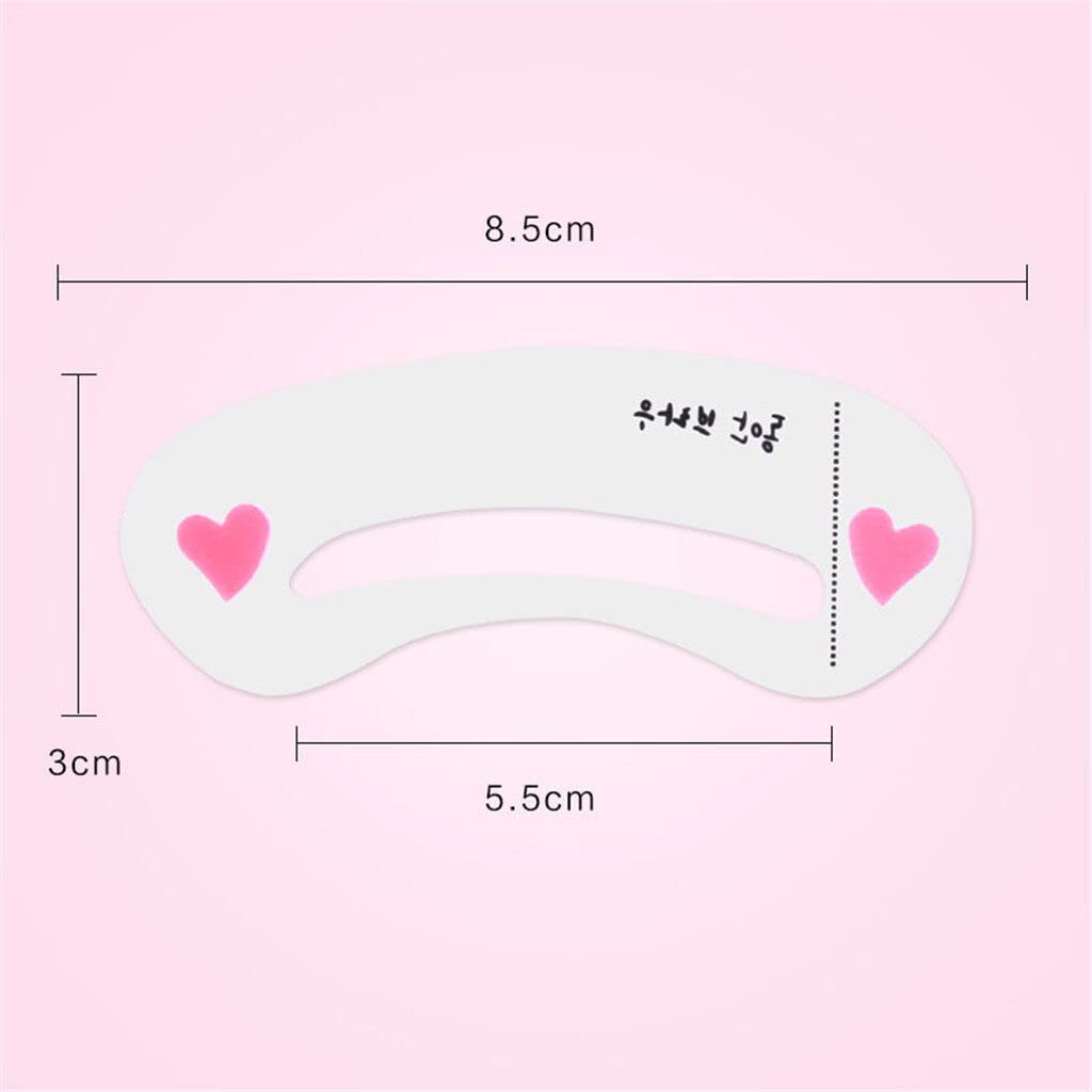 3 Pcs Eyebrow Stencil Grooming/Shaping Template Makeup Tool