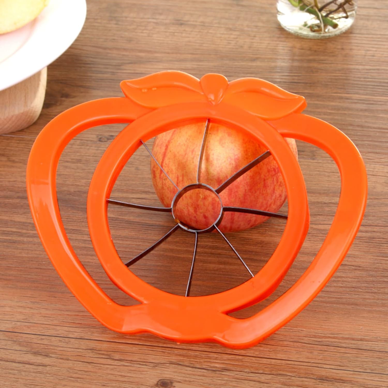 New Kitchen assist apple slicer Cutter Pear Fruit Divider Tool Comfort Handle for Kitchen Apple Peeler