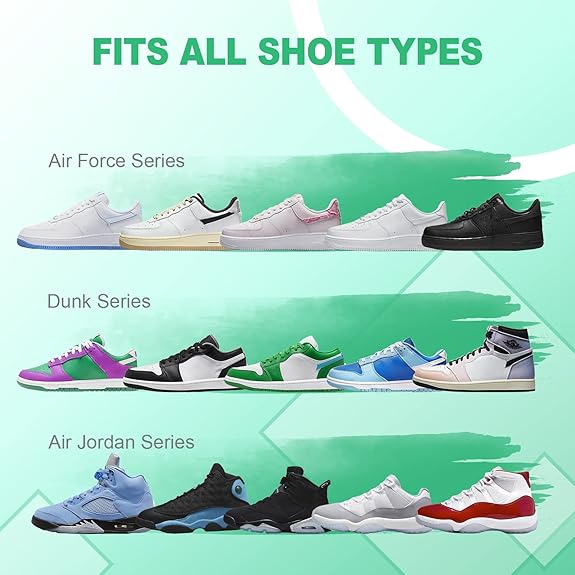 1 Pairs / 2 Pairs Crease Protectors for Sneakers Shoe - Anti Wrinkle Crease Protectors for jordan 1, AF1s and Dunks, Shoe Guards