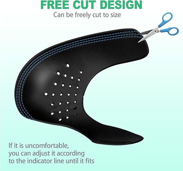 1 Pairs / 2 Pairs Crease Protectors for Sneakers Shoe - Anti Wrinkle Crease Protectors for jordan 1, AF1s and Dunks, Shoe Guards