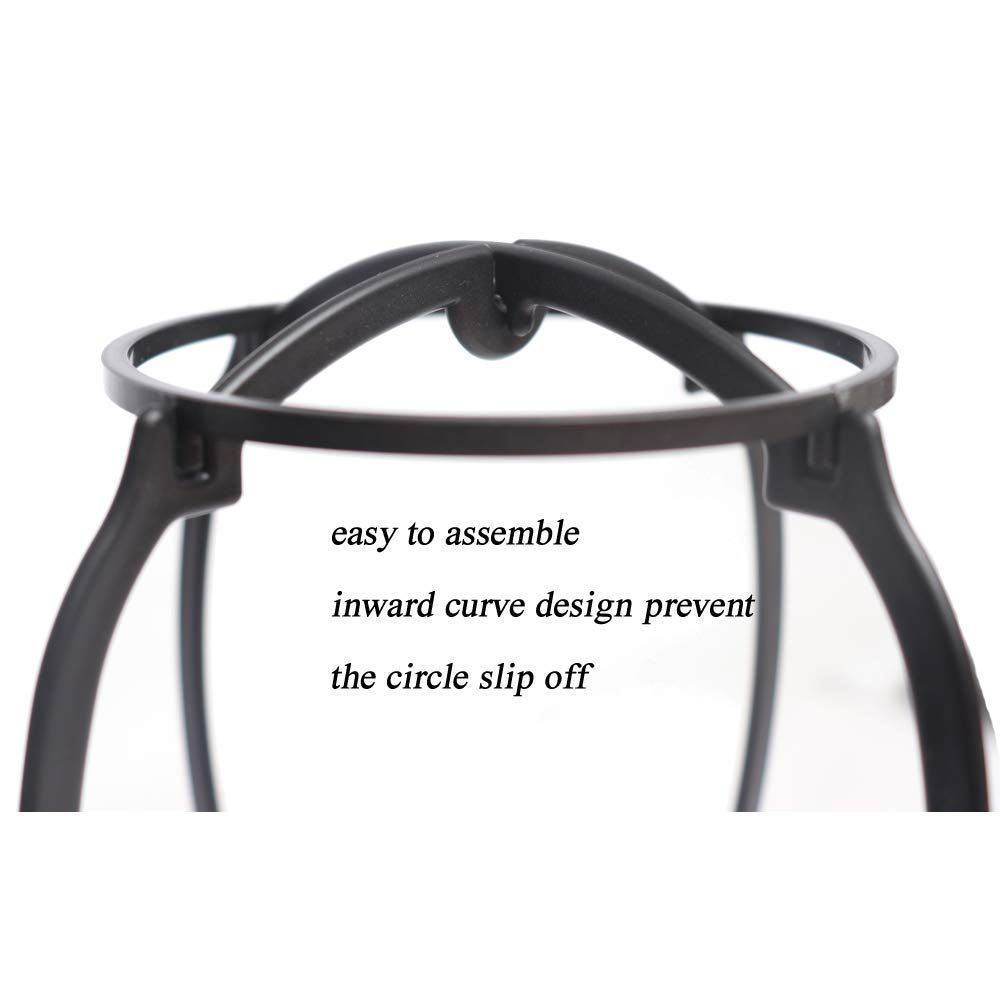 Wig Stand Portable Collapsible Holder Durable Wig Display Tool Travel Stand for All Wigs
