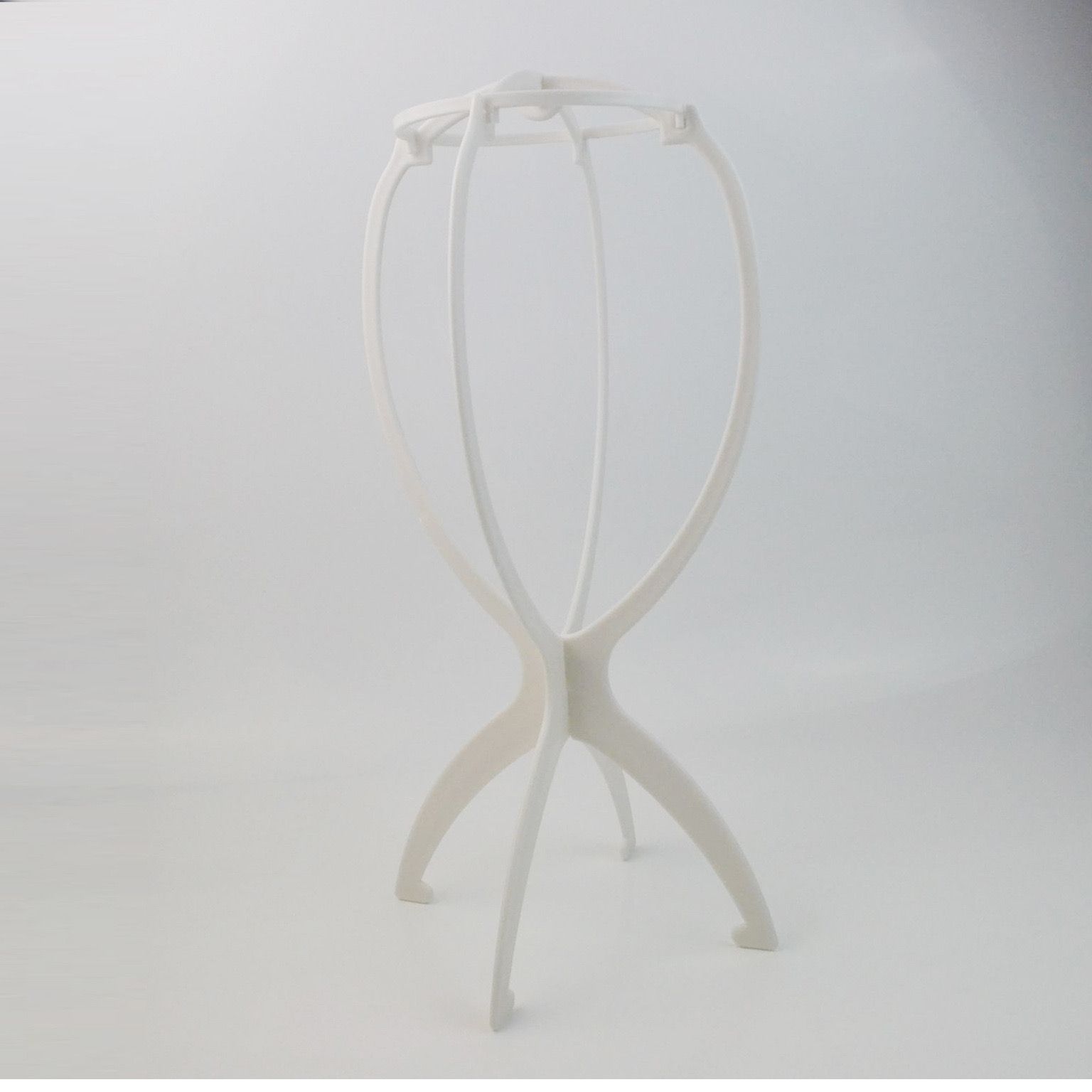 Wig Stand Portable Collapsible Holder Durable Wig Display Tool Travel Stand for All Wigs