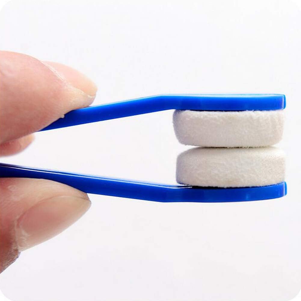 Mini Sun Glasses Eyeglass Microfiber Spectacles Cleaner Soft Brush Cleaning Tool Mini Microfiber Glasses Eyeglasses Cleaner Cleaning Clip
﻿