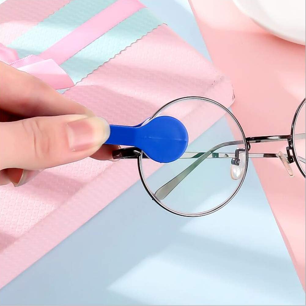 Mini Sun Glasses Eyeglass Microfiber Spectacles Cleaner Soft Brush Cleaning Tool Mini Microfiber Glasses Eyeglasses Cleaner Cleaning Clip
﻿