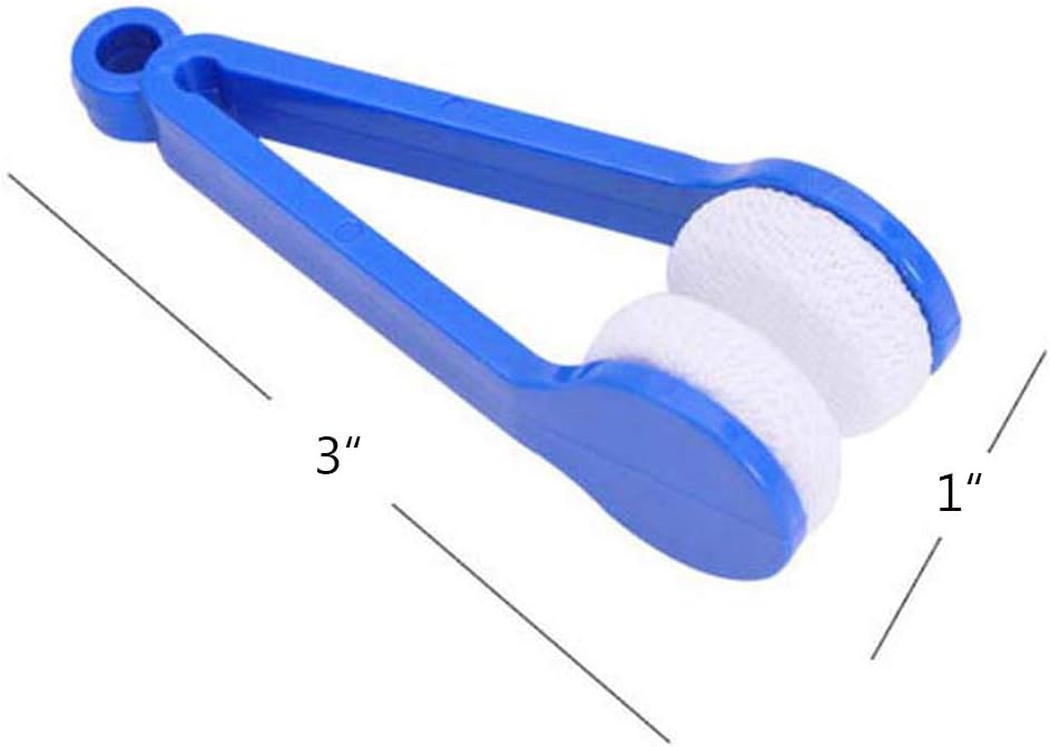 Mini Sun Glasses Eyeglass Microfiber Spectacles Cleaner Soft Brush Cleaning Tool Mini Microfiber Glasses Eyeglasses Cleaner Cleaning Clip
﻿