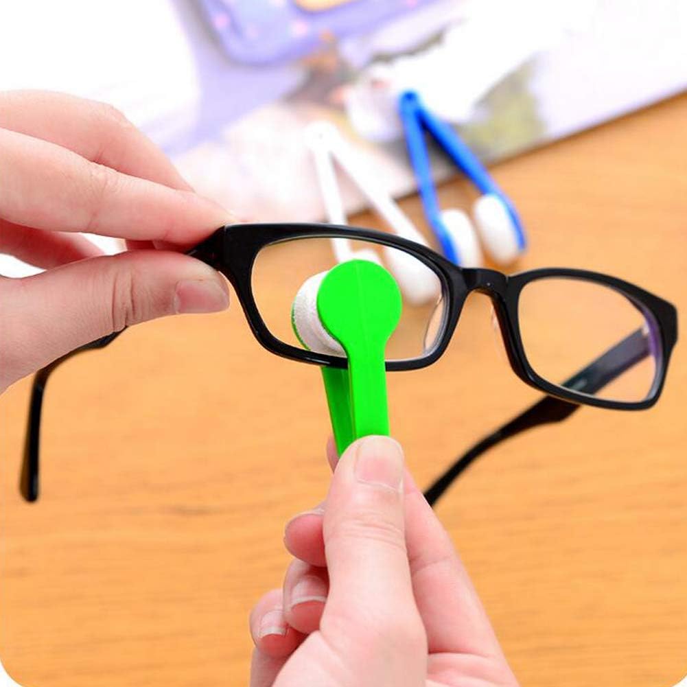 Mini Sun Glasses Eyeglass Microfiber Spectacles Cleaner Soft Brush Cleaning Tool Mini Microfiber Glasses Eyeglasses Cleaner Cleaning Clip
﻿