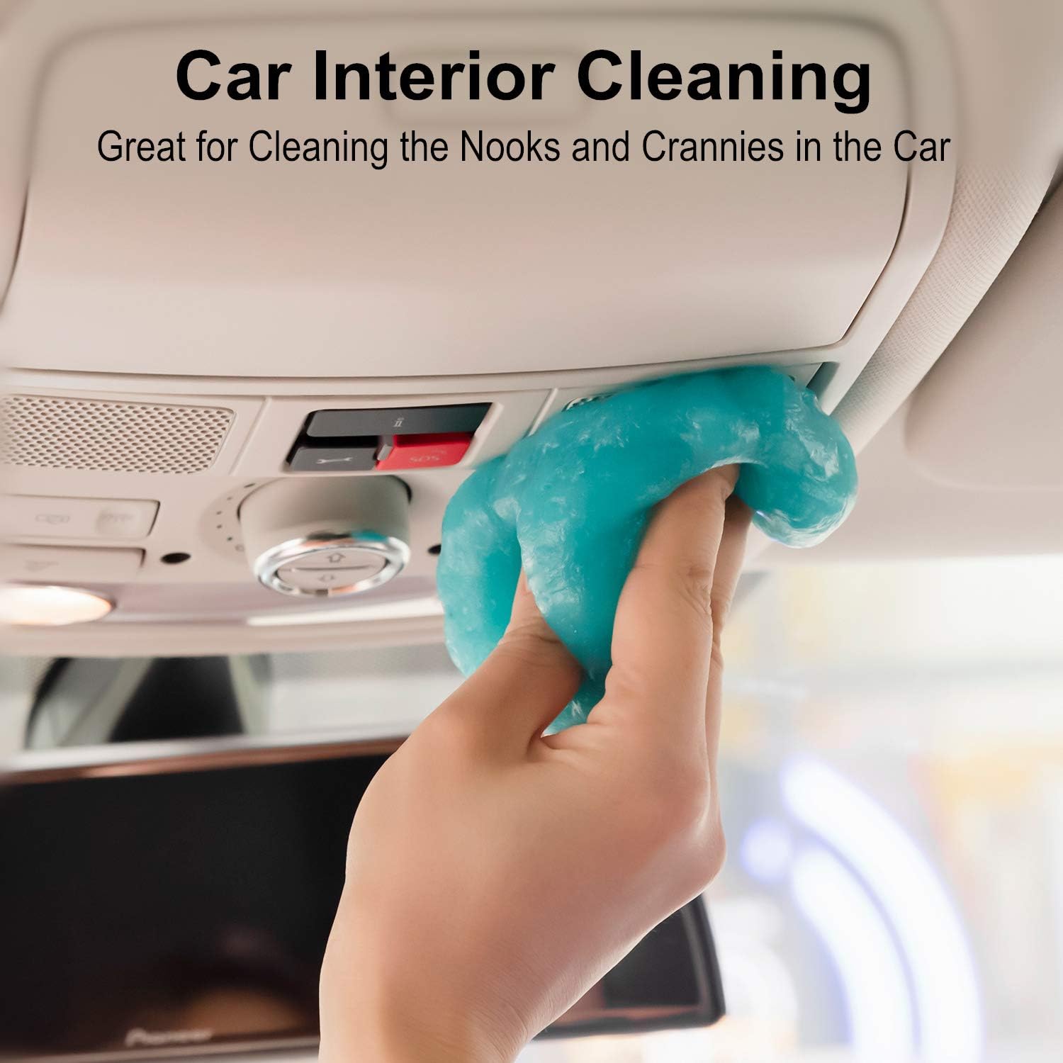 Cleaning Gel Universal Dust Cleaner for Car Vent Keyboard Cleaning Slime Dashboard Dust Cleaning Putty Auto Dust Cleaning Kit for Computer Cleaning and Car Detailing