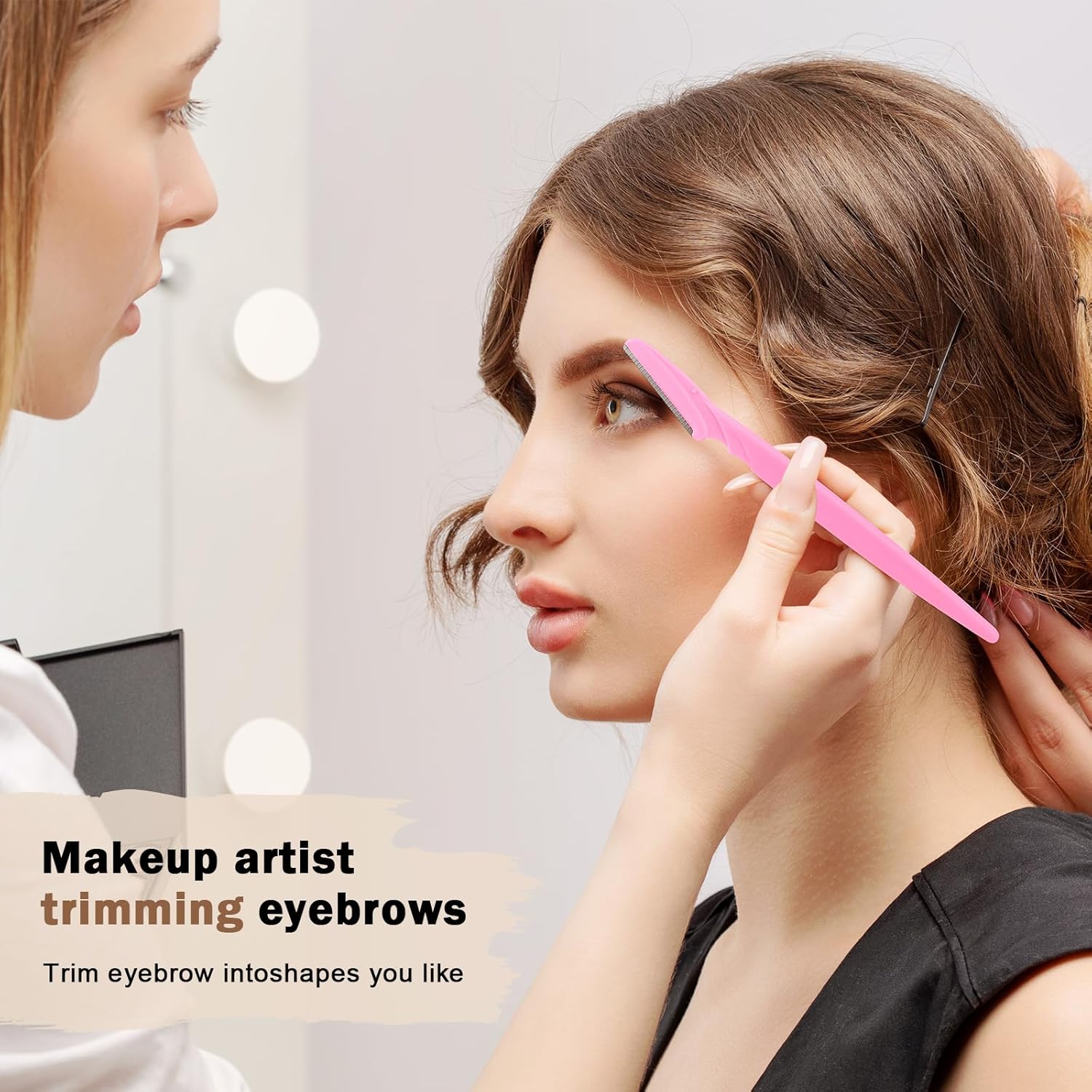 Eyebrow Razor,Dermaplane Razor,Face Razors for Women,Dermaplaning Tool for Face,Facial Hair Remover for Women,Eyebrow Hair Trimmers