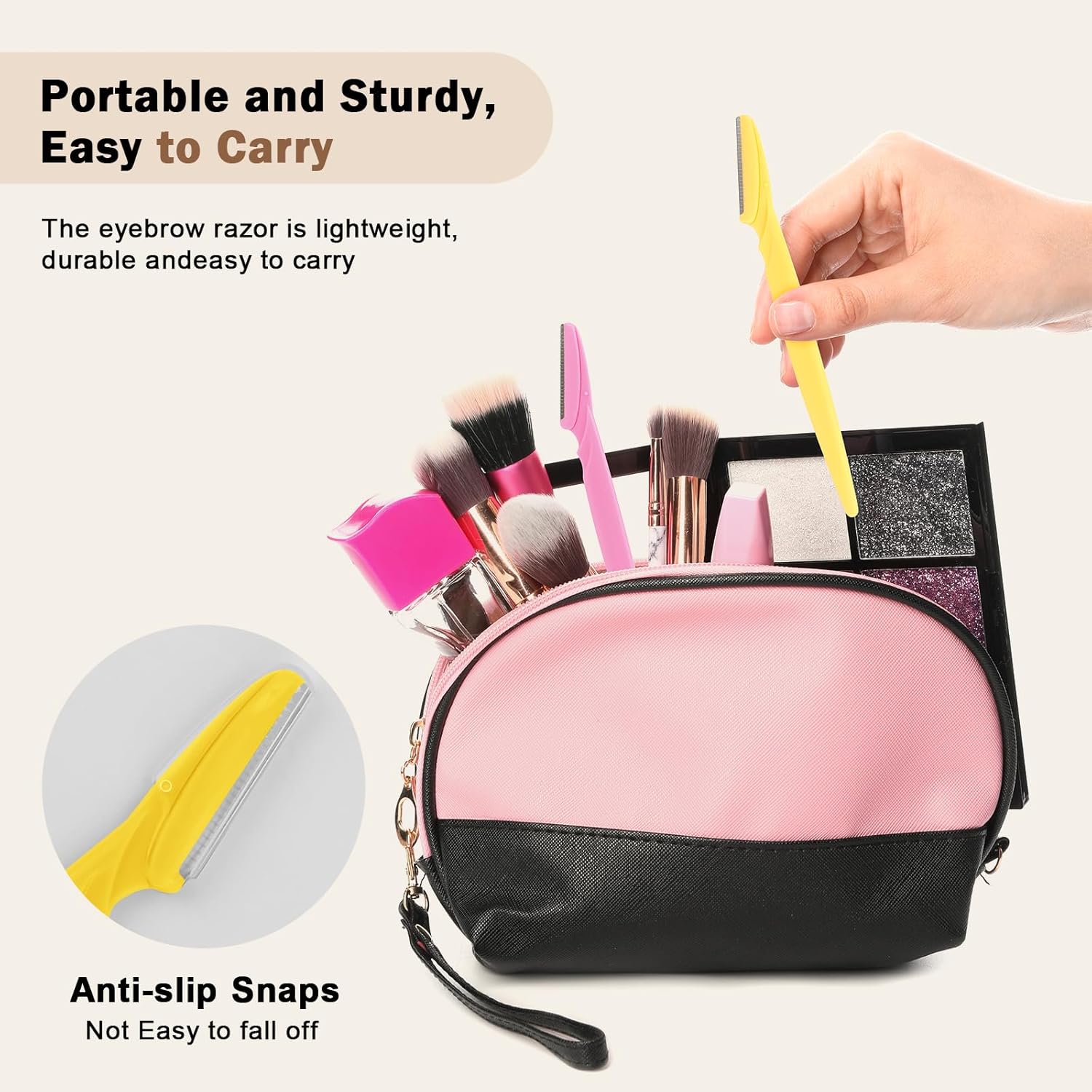 Eyebrow Razor,Dermaplane Razor,Face Razors for Women,Dermaplaning Tool for Face,Facial Hair Remover for Women,Eyebrow Hair Trimmers