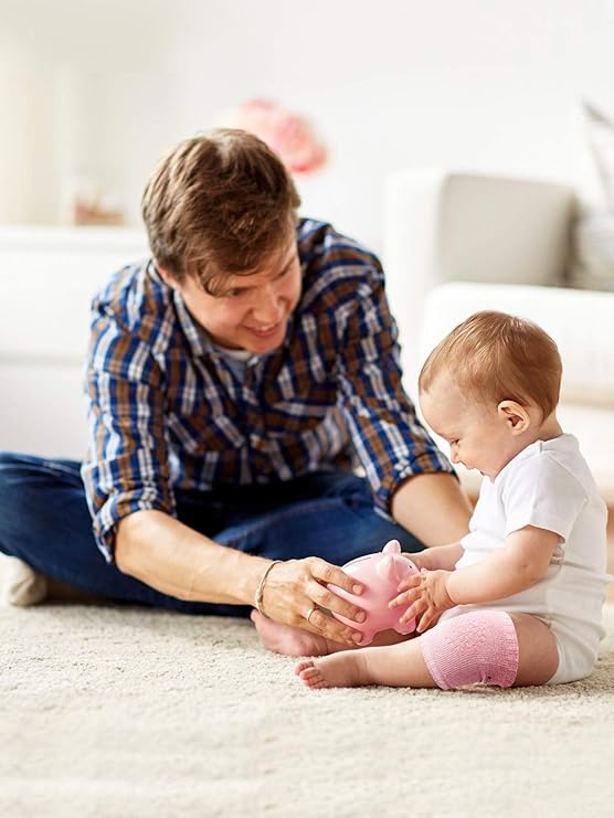 1 Pairs Baby Crawling Pads Anti-Slip Knee Protector Baby's Knee for Crawling Leg Warmers Toddler Walker Protector Essentials Pads