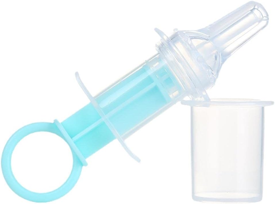 Baby Oral Feeding Syringe Baby Feeder Dispenser Syringe Dropper Feeder Infant Feeding Utensils with Nipple Pacifier for Feeding Medicine Water Juice Suitable for Infants Newborns