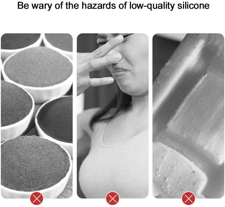 Pot Handle Anti-Scalding Heat Insulation Silicon Cover,Iron Wok Handle Thermal Insulation Handle Cover Sleeve,Kitchen Pans Handle Anti-scalding Grip Tape (Large), GREY