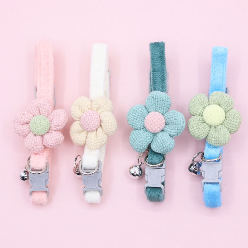 Cat Collar with Bell,  Solid & Safe Collars for Cats,Pet Collar, Breakaway Cat Collar Charms