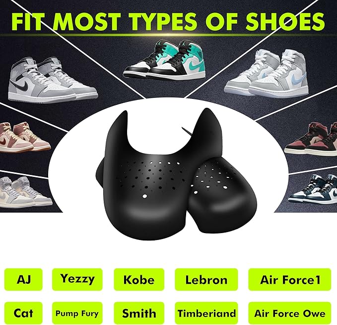 wholesale price 10 Pairs / 20 Pairs / 40 Pairs Crease Protectors for Air Force Shoes, Sneaker Guard, Shoes Protector Prevent Sneaker No Creases