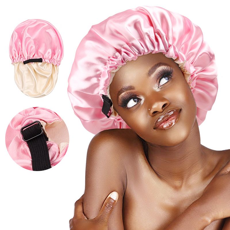 Nightcaps, shower caps, elasticated hair caps