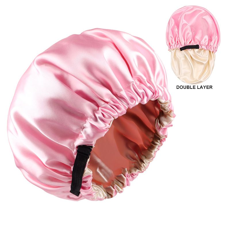 Nightcaps, shower caps, elasticated hair caps