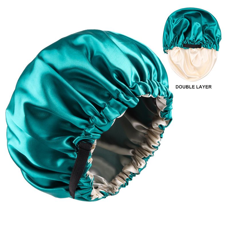 Nightcaps, shower caps, elasticated hair caps